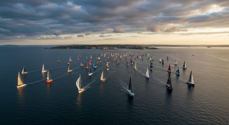 Cap Martinique 2026 : la flotte dans la Biscaye au 2e jour de course