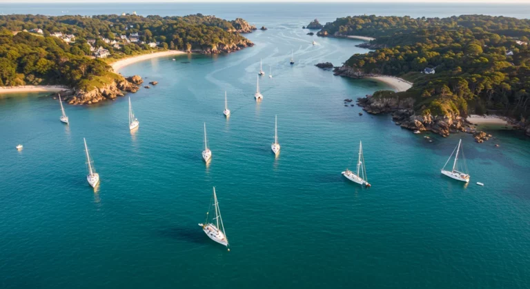 Top 10 des mouillages sécurisés dans le Golfe du Morbihan en bateau