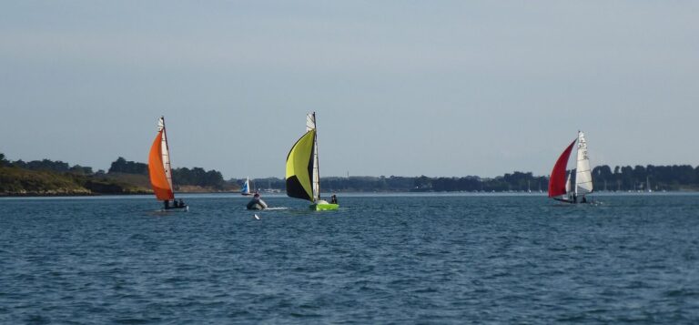 Manœuvres à la voile : prendre un ris, virer, empanner